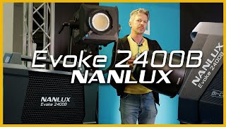 Nanlux EVOKE 2400B Led Bi-Color Spot Light Video