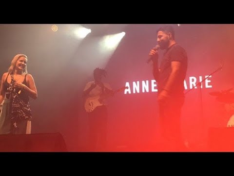 Anne Marie Cizreli Mehmet Ali yeni Düet  HD İstanbul Konseri Rockabye 9 Eylül 2017