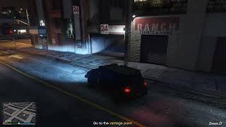 GTA Online - Scope Out:Mission Row Police Station - Chop Shop The Gangbanger Robbery