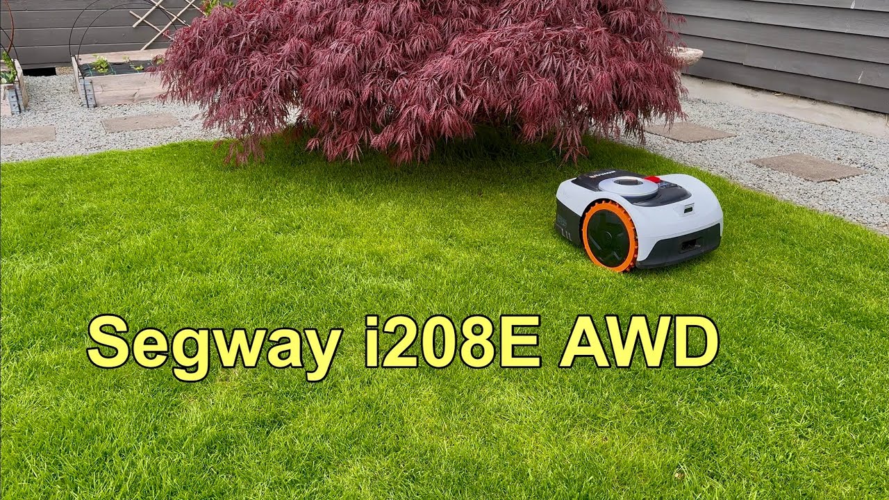 Segway i208E AWD cutting gras!