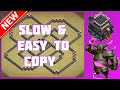 Easy To Copy The Spiral | New SUPER COOL Th9 Base (3D Design) - Clash Of Clans (CoC)