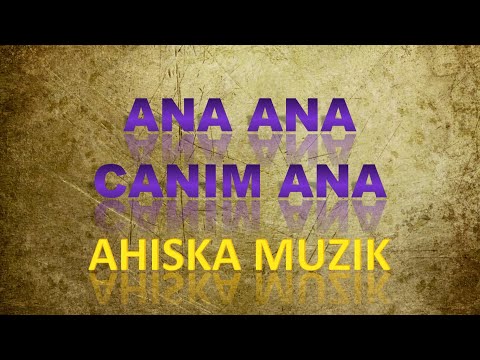 AHISKA MÜZIK - Хабиб Мусаев ANA ANA CANIM ANA (Ахыска)