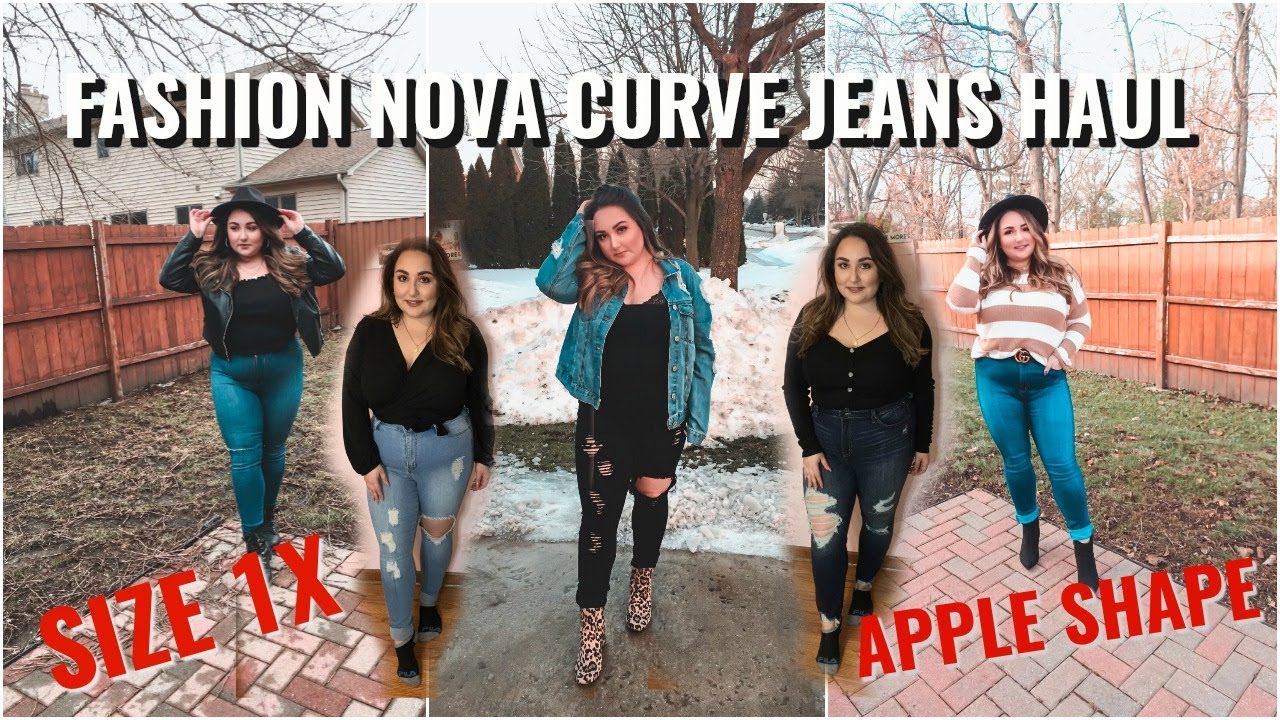 FASHION NOVA CURVE JEANS TRY ON HAUL