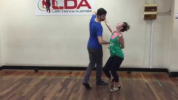 Advanced Salsa Move #229 - The Propeller Arm Flicks