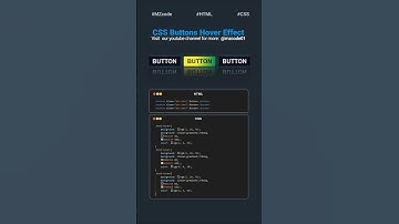 ✨ 2025 Button Hover Effects | HTML CSS Magic | MZCode01 Tutorial #shorts #css #coding #webdesign