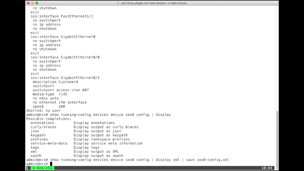 Understand how to use Cisco NSO to build a service for a specific configuration
