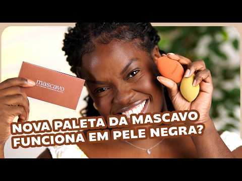 MASCAVO NEW EYESHADOW PALETTE REVIEW