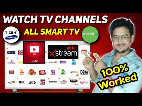 Watch Tv Channels on Samsung Smart TV 2022 | How to install live tv in Samsung smart tv | airtel tv