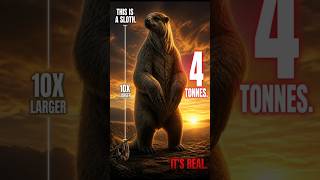 This Sloth Was the Size of an Elephant And Humans Hunted It to Extinction #shorts