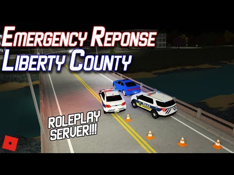 Police Roleplay Server Roblox Emergency Response Liberty County Youtube - roblox discord server for liberty county