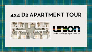 D2 Walkthrough at Union on Broadway Apartments!