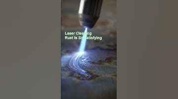 Laser Cleaning Rust Is So Satisfying