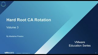 KB 07854 Hard Root CA Rotation - Volume 3