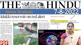 7 August 2022 | The Hindu Newspaper Analysis in English | #upsc #IAS screenshot 1