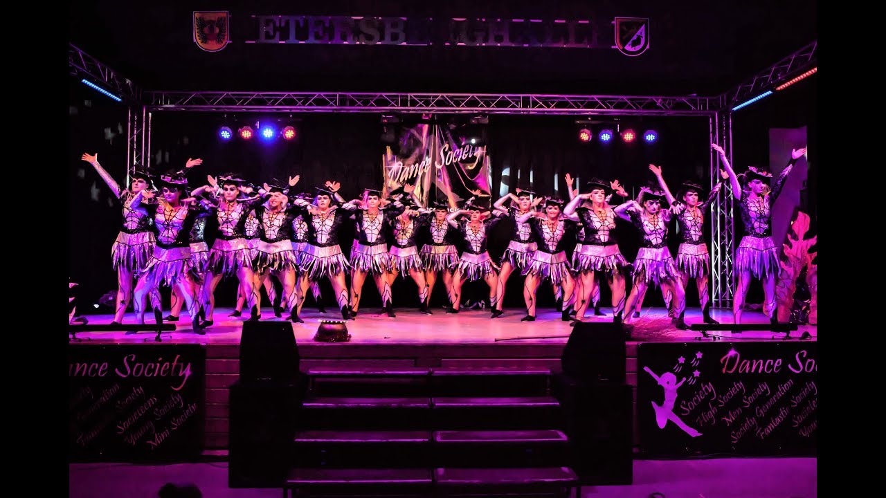 Tanzgruppe High Society mit ihrem Showtanz 