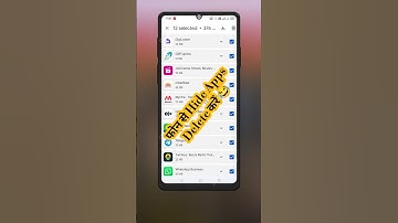 Phone se Hide Apps Delete Kaise Kare 🔥#shorts #youtubeshorts #ytshorts #short #shortsfeed