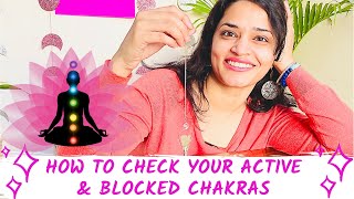 Easy Way to Check Chakra Blockages | Yes No Questions 🧘‍♀️ Pendulum dowsing