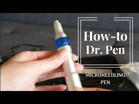 Dr. Pen Dermapen Easy Instructions | A6 Pen kit