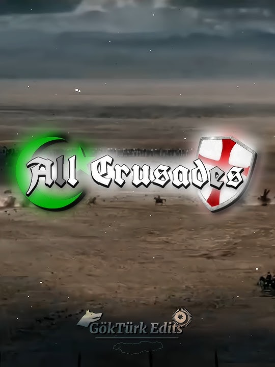All 9 Crusades🗡️☪️✝️ #jerusalem #baldwiniv #salahuddinayubi #islam #crusades #edits