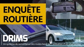 DRIMS Système d'évaluation de l'état des routes sur smartphone【FR】