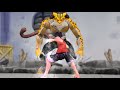 ワンピース stop motion luffy vs lucci 1 onepiece