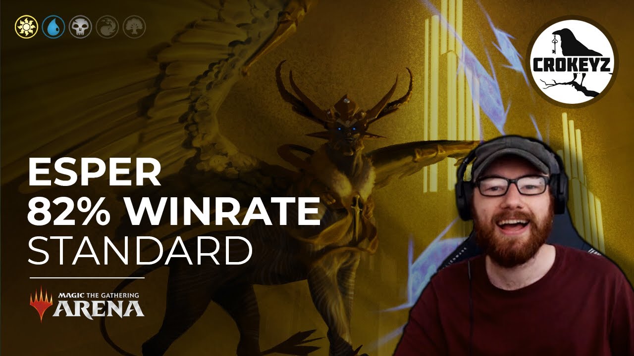 82% WINRATE | STANDARD ESPER BO3 | CROKEYZ MTG Arena