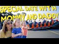 Quints Ava and Olivia Get Special Date with Mommy and Daddy