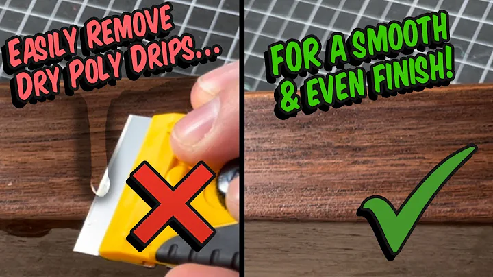 Polyurethane Drips and Bubbles? Easy DIY Fix