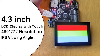 4.3inch TFT LCD Display 480*272 RGB 24Bit Full IPS LCD Module With Capacitive Touchscreen TouchPanel