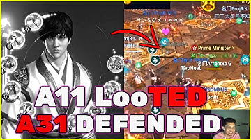 TOP1 LANCER PT VS A31 FFAM PT A11 LooTED A31 DEFENDED | FAMOUS FAMILY VS HOF RESISTANCE | MIR4