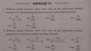 Class 10 (RS Aggarwal) | Exercise 1C (all questions solved) | Chapter 1 | Real numbers screenshot 5