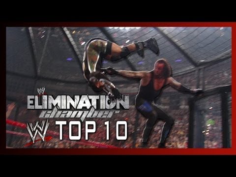 WWE Top 10 - Most Destructive Elimination Chamber Moments