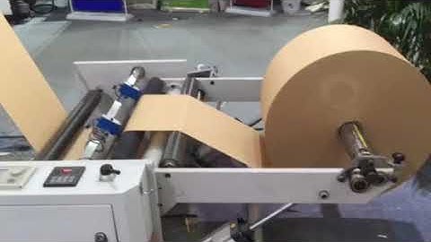 square bottom bag machine with four colors printer