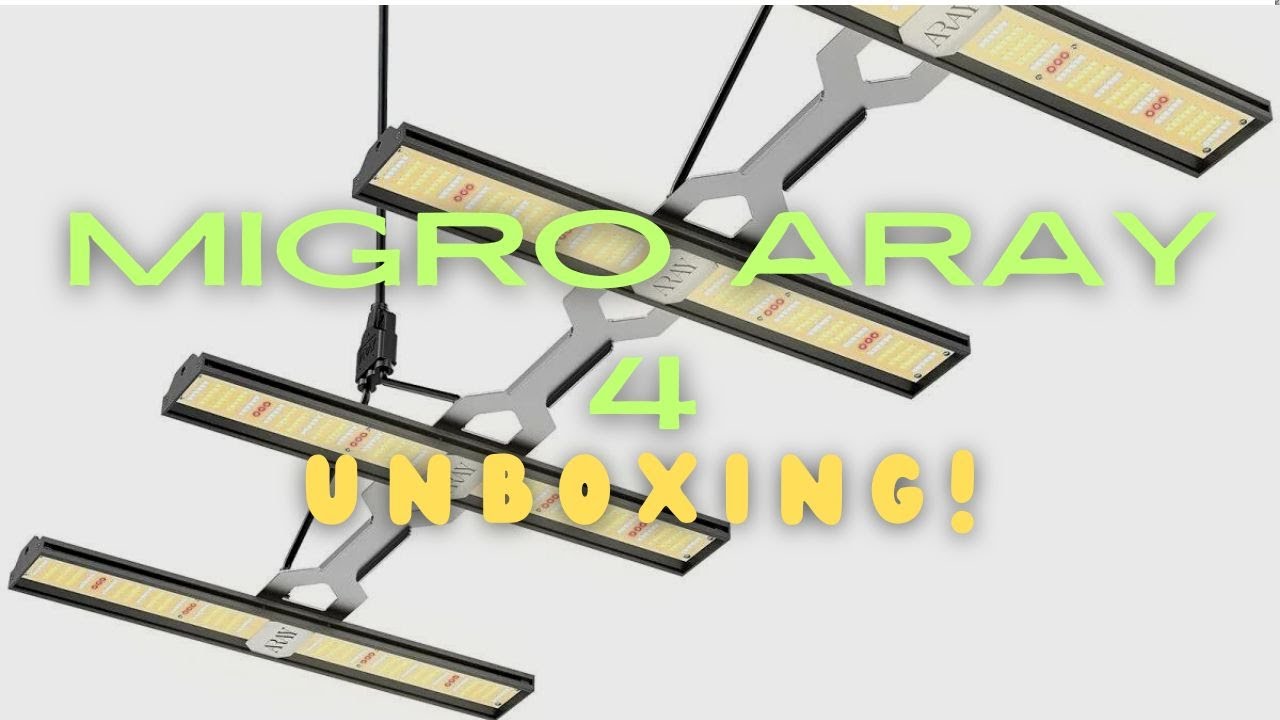 Migro Aray 4 Unboxing! NEW LIGHT! - YouTube