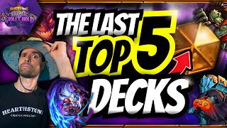 🔥 TOP 5 BEST DECKS to Hit LEGEND Before the BLACK EMPIRE! 🏆