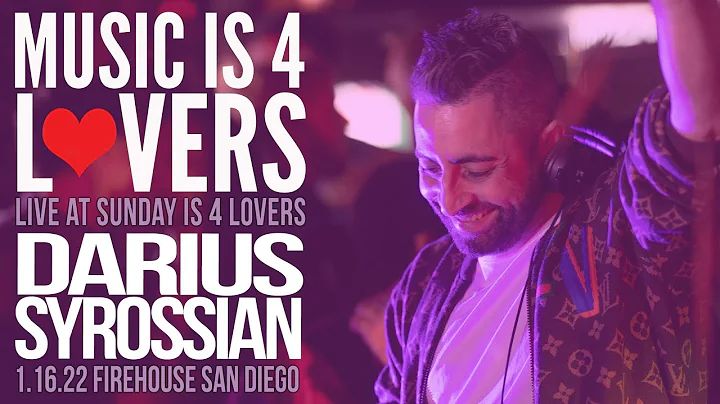 Darius Syrossian Live at Sunday is 4 Lovers [2022-...