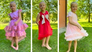 Enchanting Dream Comes True: Elis Receives Three Magical Princess Dresses!