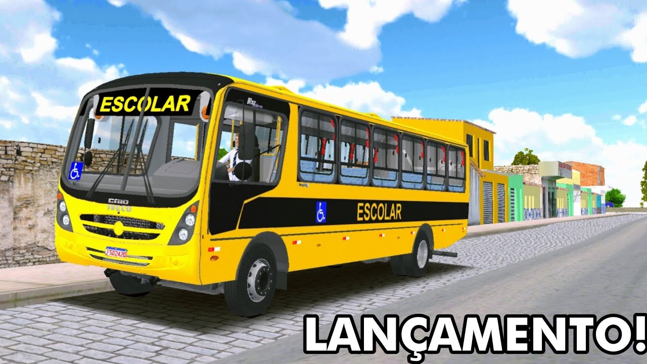 LANÇAMENTO!!! CAIO FOZ SUPER ESCOLAR IVECO 150S21 EURO 5!