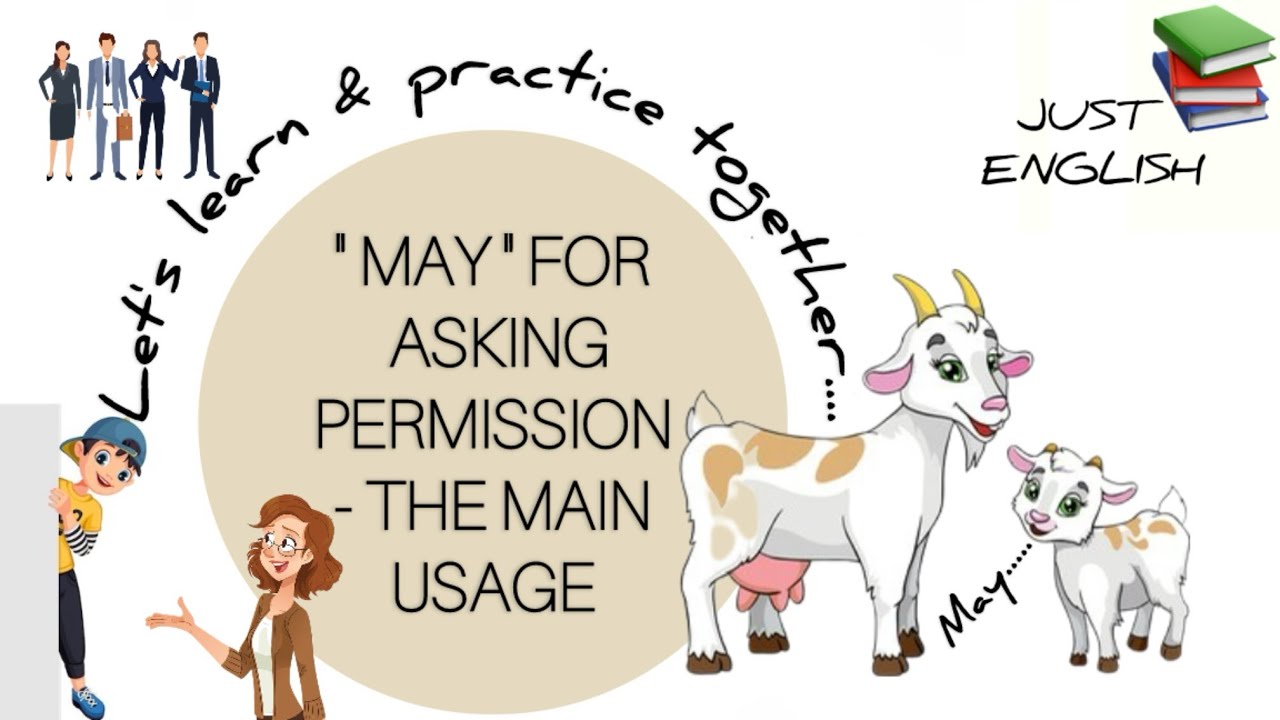 FOR ASKING PERMISSION (🐐-Tec)- THE MAIN USAGE OF "MAY" - YouTube