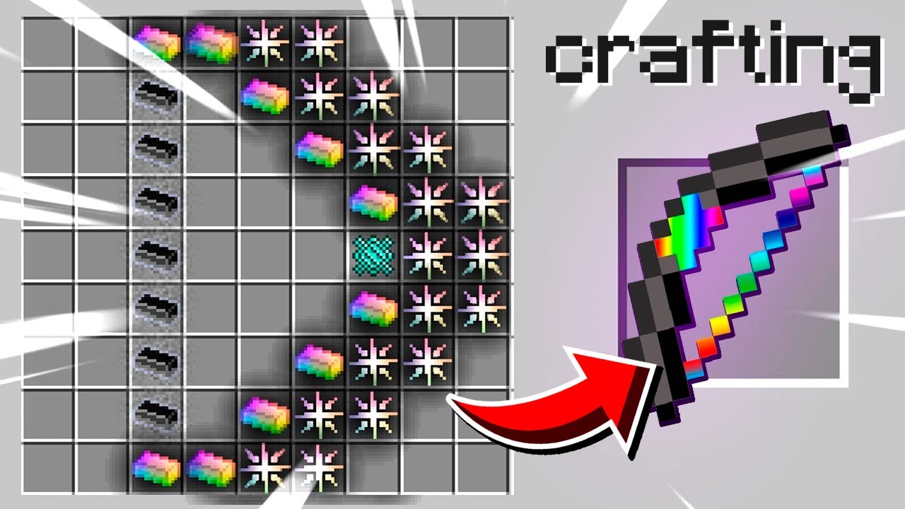 SUPER ARCO COM CRAFTING GIGANTE NO MINECRAFT! - YouTube
