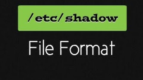Understanding password file (/etc/shadow) in Linux OS RedHat & CentOS Lecture 09