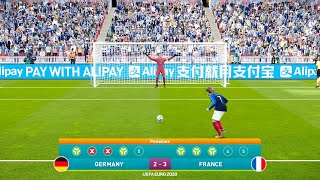 🔥 EURO 2020 ● Germany vs France ⚽ Penalty Shootout - PES 2020 Data Pack 7.0