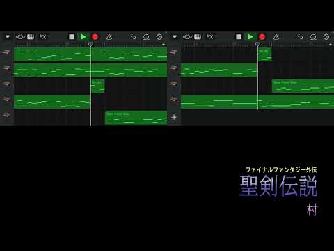 iPhoneで聖剣伝説の【村】を作ってみた