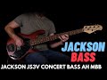 Бас-гітара JACKSON JS SERIES CONCERT BASS JS3V METALLIC BLUE BURST