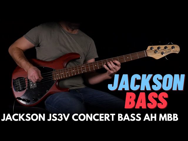 Бас-гітара JACKSON JS SERIES CONCERT BASS JS3V METALLIC BLUE BURST