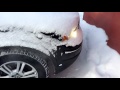 Запуск Volvo XC90d в сильный мороз после ночной стоянки.