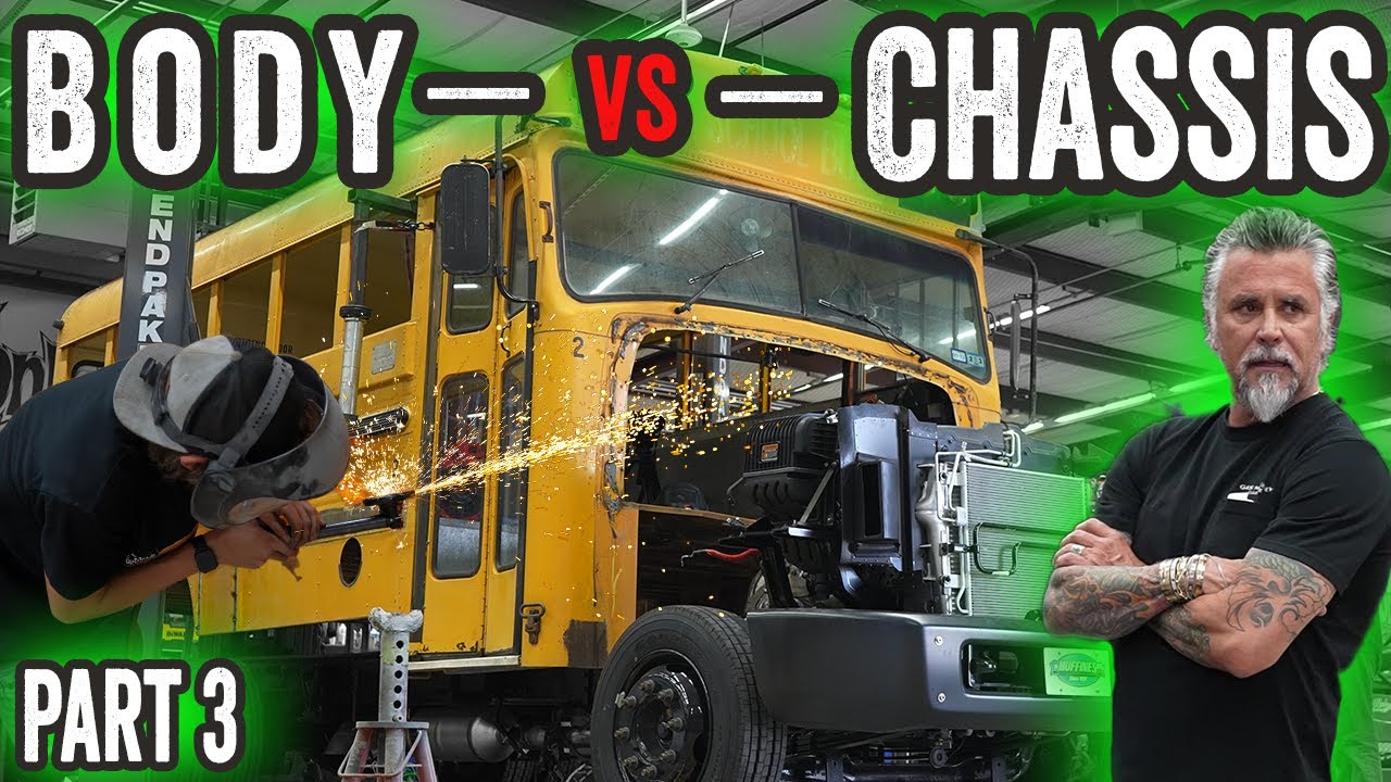 Body vs. Chassis Part 3 Gas Monkey Builds YouTube