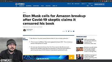 Elon Musk SLAMS Amazon For Digital Book Burning, Journalists ADMIT SJWS Taking Over