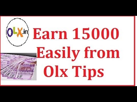 how olx website make money