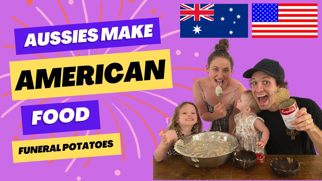 Aussies Cook American Food Funeral Potatoes YouTube